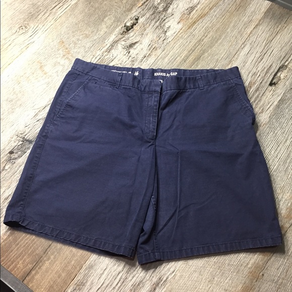 Pants - Navy Gap Girlfriend shorts